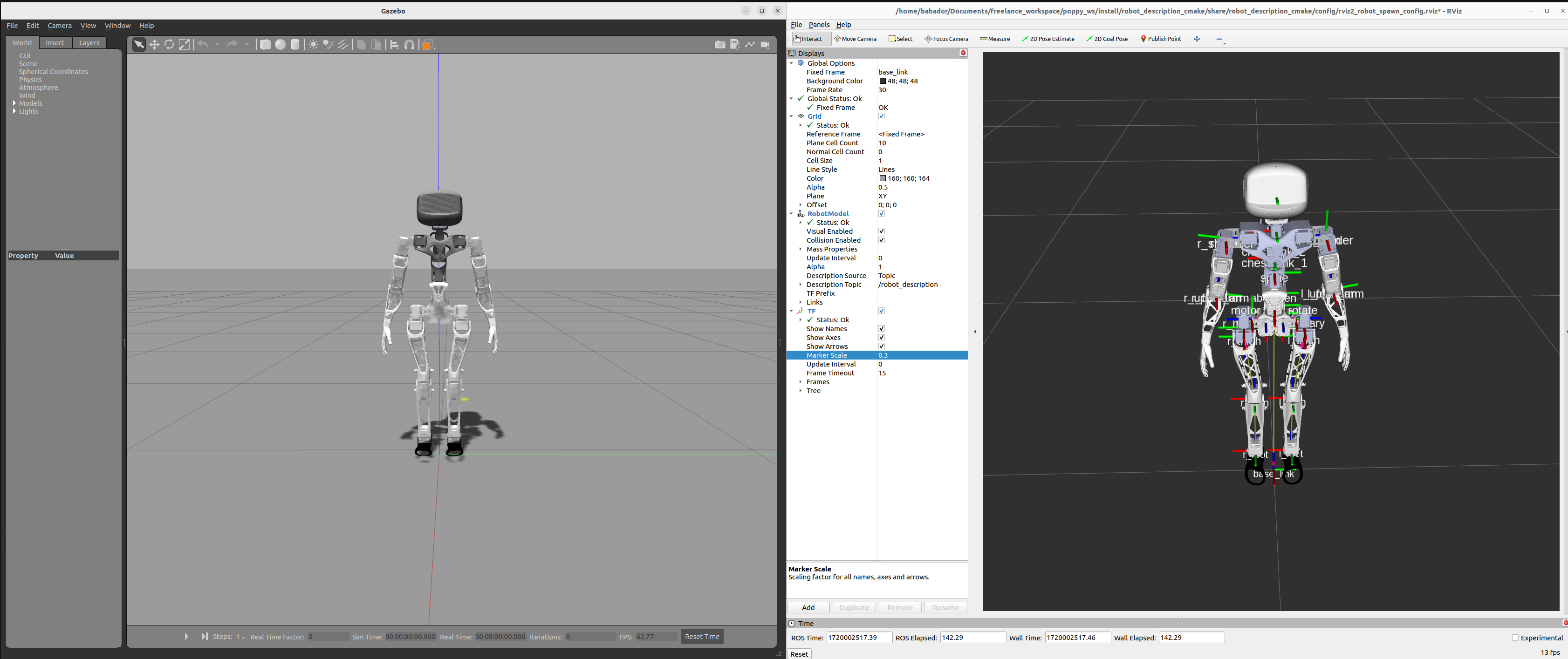 Simulation in Gazebo